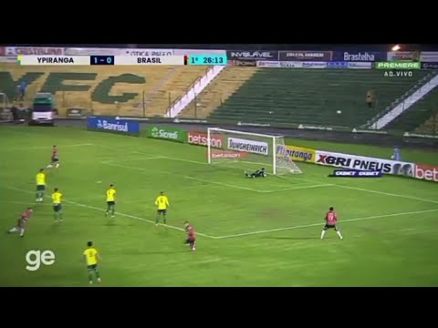 Ypiranga 3x1 Brasíl De Pelotas Gols | 1 Tempo Gauchão 2022 | Hoje