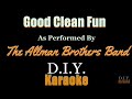 The Allman Brothers Band - Good Clean Fun