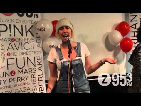 Jocelyn Alice performs Jackpot live at Z95.3