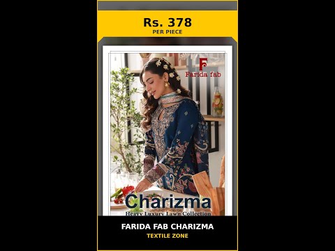 Farida Fab Charizma - Karachi Pattern Dress – product video thumbnail