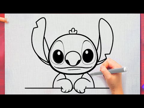 COMMENT DESSINER STITCH FACILEMENT