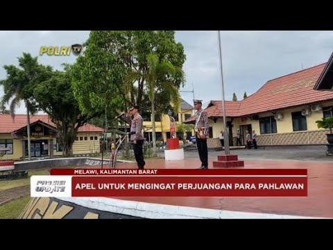 PRESISI UPDATE : UPACARA KESADARAN NASIONAL DI POLRES MELAWI 20/05/2024 13.00