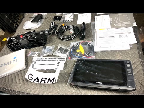 ECHOMAP™ UHD 94sv fishfinder UNBOXING INSTALL With GT54UHD-TM Transducer 010-02524-01
