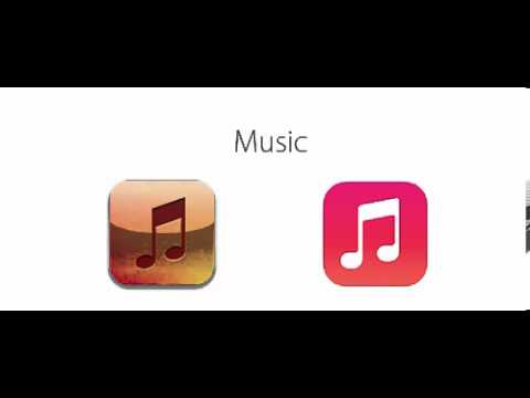 ios 6 vs 7 logos Mashable