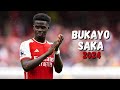Bukayo Saka - Crazy Dribbling Skills , Goals & Assists - 2024