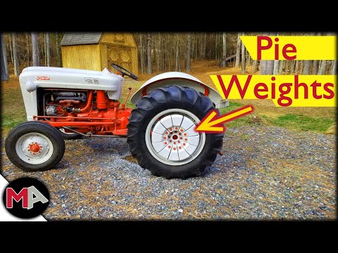 Installing Tractor Pie Weights