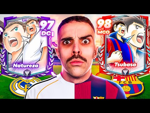 I recreated Real Madrid vs. FC Barcelona in Captain Tsubasa 🏆