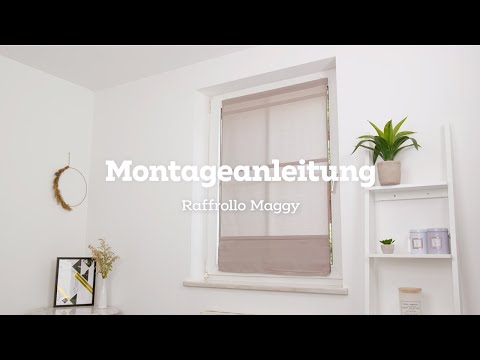 mömax Montageanleitung - Raffrollo Maggy