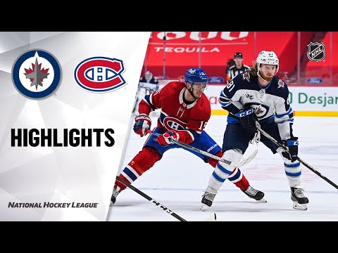 Jets @ Canadiens 4/8/21 | NHL Highlights