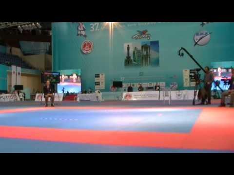 Junior Kata Male final - Izmir karate Championship