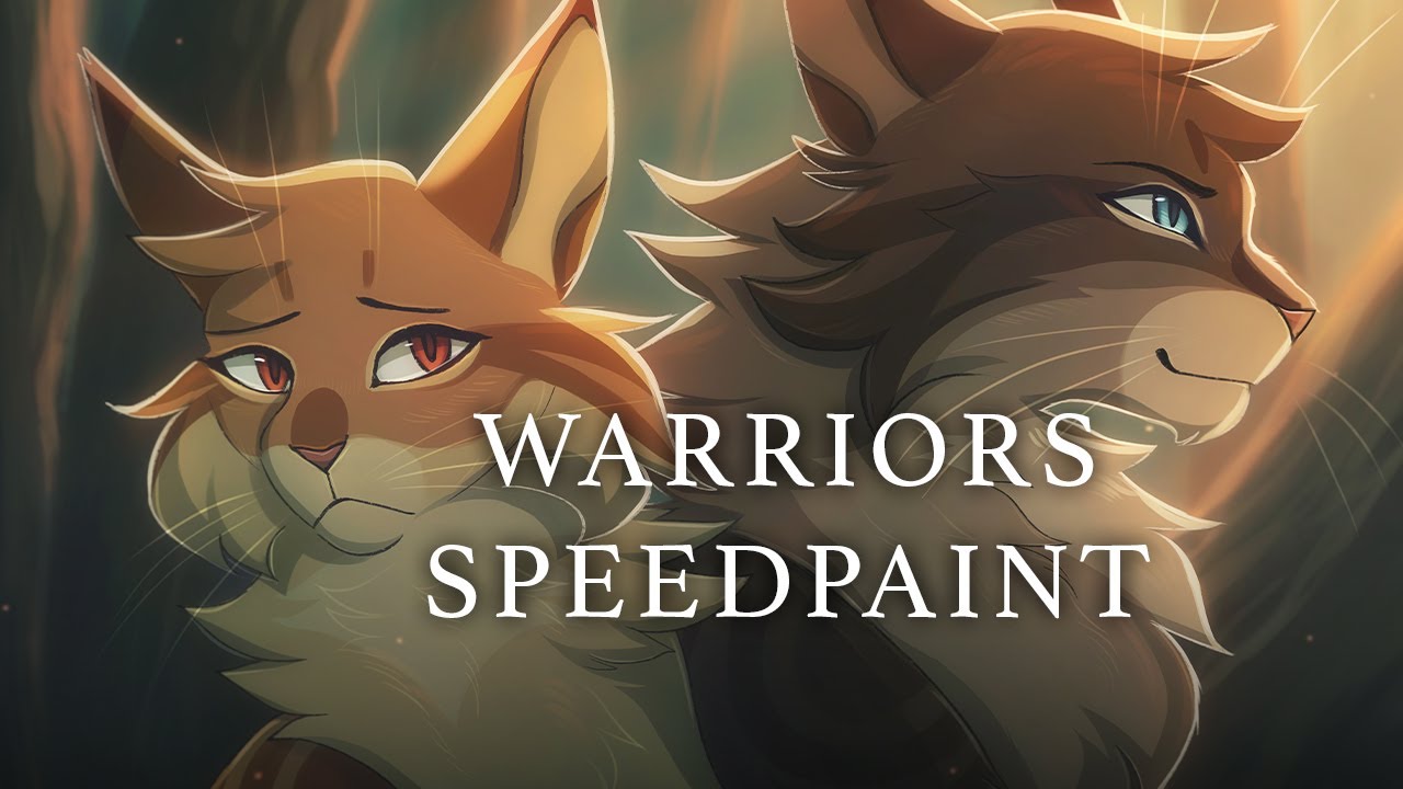 Mothwing and Hawkfrost (2018) - Warrior Cats Speedpaint