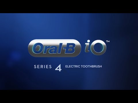 Braun Oral-B iO4 elektrinis dantų šepetėlis baltas Quite Baltas video