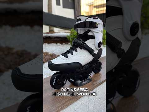 PATINS SEBA HIGH LIGHT WHITE 80 #shorts