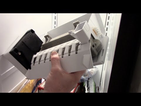 Ice maker repair - How to remove Whirlpool Kitchenaid Kenmore