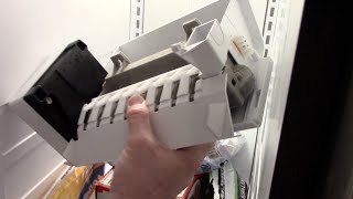 Ice maker repair - How to remove Whirlpool Kitchenaid Kenmore