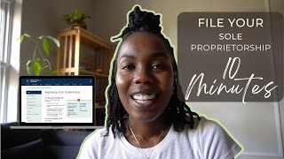 File for a Sole Proprietorship for Free Online | Start your business today! | Step By Step Guide