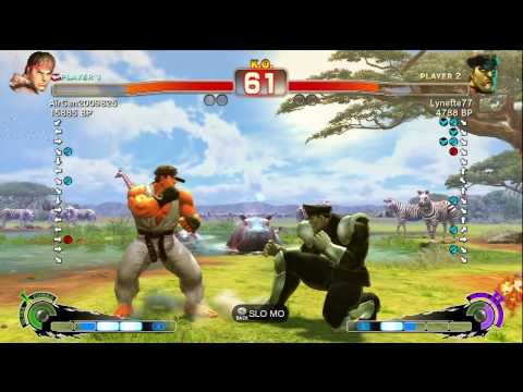 Air [Ryu] vs Lynette77 [Bison] SSF4 Japanese Online Ranked Matches - TRUE HIGH-DEF