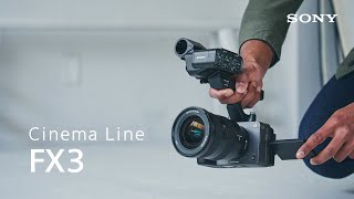 Video thumbnail for Sony | FX3 | Product Features | Sony Cinema Line by Sony Australia