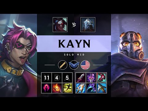 Kayn Mid vs Viktor - NA Diamond Patch 25.13
