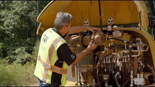 How to Change the Air Filter on a Cat® Mini Excavator (3-8 Ton)