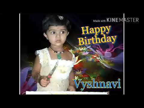 Happy Birthday 2 U Vyshnavi...