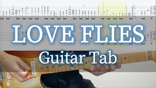 LOVE FLIES - L&#39;Arc〜en〜Ciel / Guitar Tab