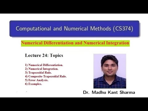 Lecture 24: Computational and Numerical Methods