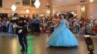 Jasmine's quinceanera  best (USMC) Father/daughter