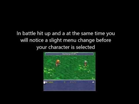 Final fantasy 3 : (ds) : Item duplication