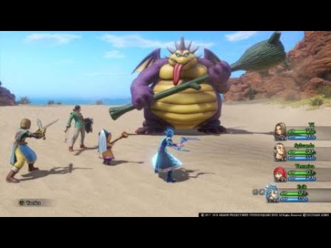 DRAGON QUEST XI: Echoes of an Elusive Age Erik damage