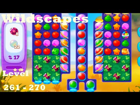 Wildscapes Level 261- 270 HD Walkthrough | Gameplay | 3 - match game | ios | android | pc | app