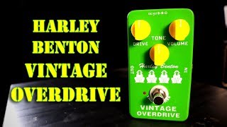 Video thumbnail for Harley Benton (Joyo) Vintage Overdrive - Guitar Pedal demo/review by SRGuitar