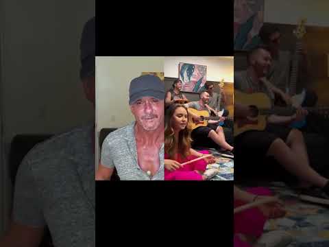 @Tim McGraw REACTS to my backstage medley of his songs!! ???? All country music classics! ????