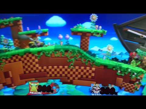 Sudden Death: Pikachu vs. Wario