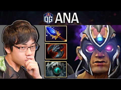 OG.ANA SMURF ANTI-MAGE WITH 33 KILLS - DOTA 2 7.31B GAMEPLAY