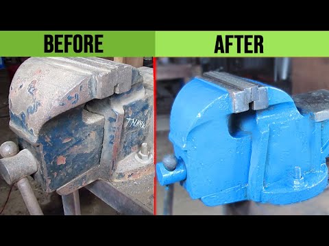 Extreme Rusty Deadlocked Vice | Broken Vise Restoration | Perfect Restoration