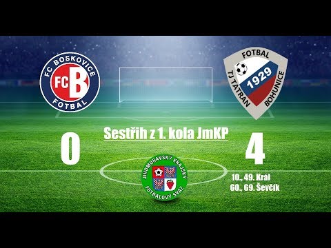 FC Boskovice - TJ Tatran Bohunice