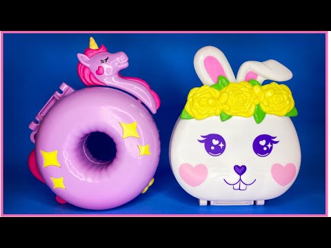 , title : '2023 Polly Pocket | Unicorn Floatie and Flower Garden Bunny | New Polly Pocket'
