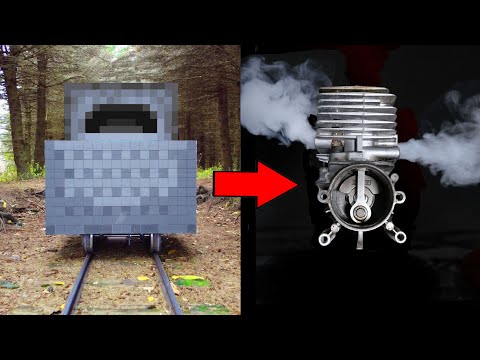 Steam engine for Minecart furnace IRL