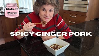 Asian Spicy Garlic Ginger Pork | Easy & Delicious Make It March Recipe