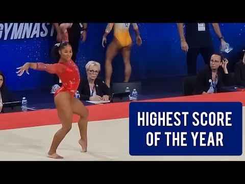 Jordan Chiles (USA) - Floor - Gold Medal 🥇- Paris World Cup 2022