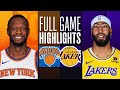 KNICKS at LAKERS | FULL GAME HIGHLIGHTS | December 18, 2023