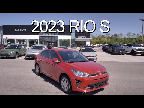 New 2023 KIA RIO S Interior & Exterior Video|Parkside Kia