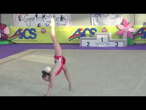 Campionato Nazionale AICS 16/04/18  -  Martina Rovina  palla e clavette