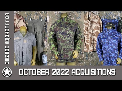 October 2022 Pickups | Uniform History