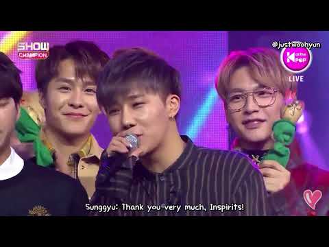[ENG-SUB 180117 Show Champion - Infinite (인피니트) Tell Me 1st Win (Winning Speech + Encore)