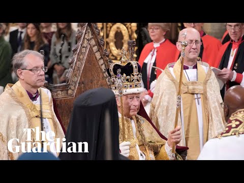 Charles III is crowned king at Westminster Abbey