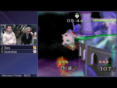 SG 19.3 SSBM - Ses (Fox) vs. dudutsai (Jigglypuff) - Melee WF