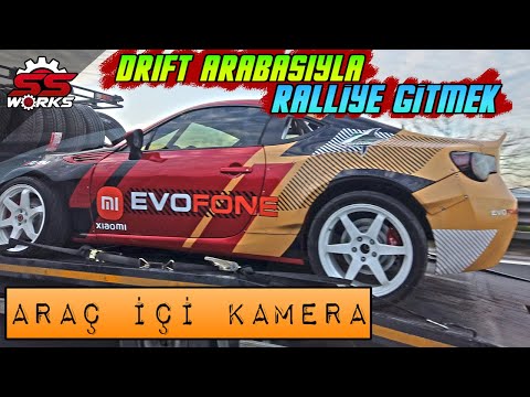 ESOK RALLY 2021 ARAÇ İÇİ KAMERA | Drift Arabası ile Ralli Yapmak | Subaru BRS 2JZ SWAP