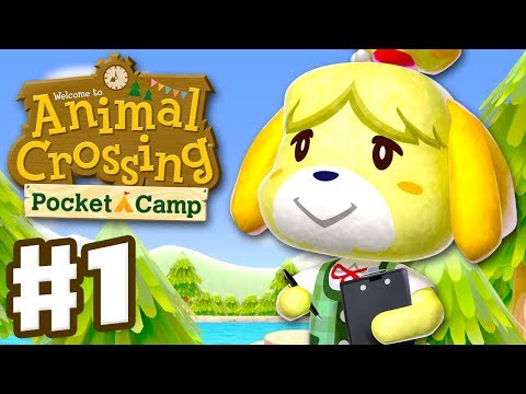 Animal Crossing: Pocket Camp - Gameplay Part 1 - Welcome to Camp! (iOS, Android)